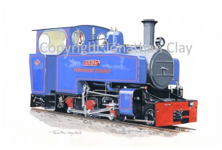068 Perrygrove Railway Alan Keef-built 2-6-2T 'Lydia'