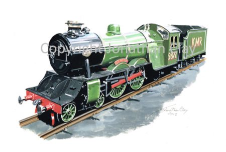 073 Kerrs Miniature Railway Steam outline 4-4-0 'Auld Reekie'