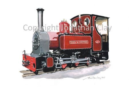 076 Perrygrove Railway Exmoor 0-6-0T 'Spirit of Adventure