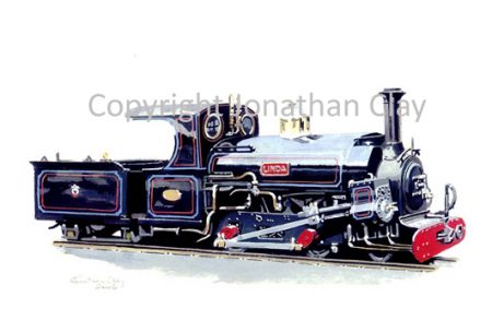 102A Hunslet 2-4-0ST+T Linda (Black)