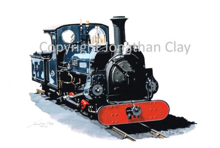 102B Hunslet 2-4-0ST+T Linda  (Blue)