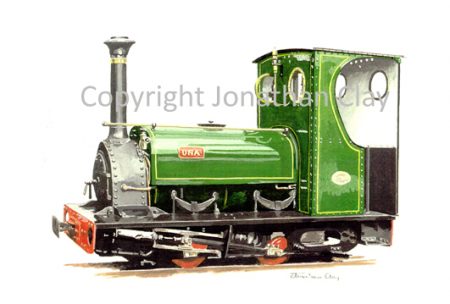 108 Llanberis Slate Museum 0-4-0ST Una