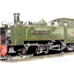 184 Vale of Rheidol Rly No.7 Owain Glyndwr (BR Green)