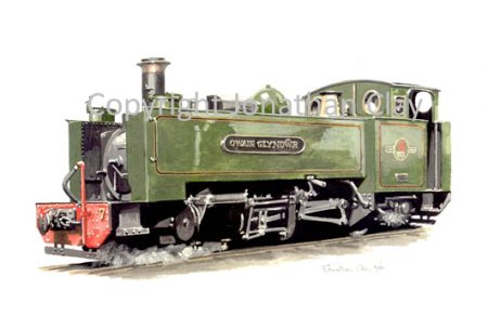 184 Vale of Rheidol Rly No.7 Owain Glyndwr (BR Green)