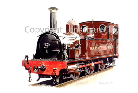 185 IOMR Dubs 0-6-0T No.15 Caledonia
