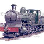 206 ILondonderry and Lough Swilly Railway 4-8-0 No.11