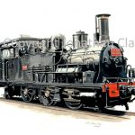 212 Japanese Railways Class B6 0-6-2T Locomotive