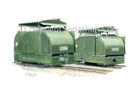 227 'Twin Turtles' 40hp Protrcted Simplex locomotives