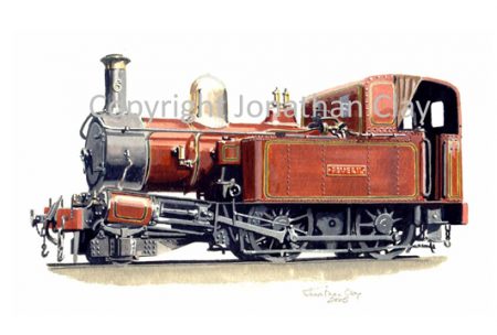 240 IOMR Beyer Peacock 2-4-0T No.6 Peveril
