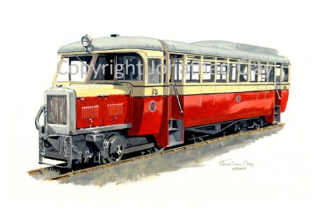 247 County Donegal Railway Walker Railcar No.12
