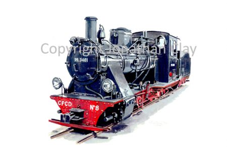 250 Vulcan  0-8-0 CFCD No.8