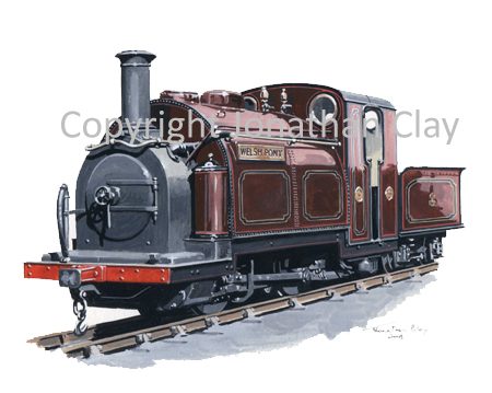 287 George England 0-4-0ST+T No.5 Welsh Pony (Maroon)
