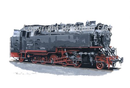 292 Harz Railway 2-10-2T No. 99 222