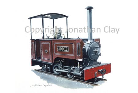 307 Groudle Glen Bagnall 0-4-2T 'Annie'