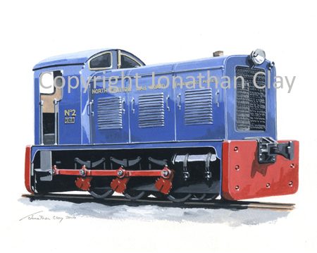 314 Drewry Diesel Locomotive No.2