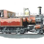 327 IOMR Beyer Peacock 2-4-0T No.5 Mona