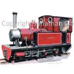 344 Welsh Highland Heritage Railway Andrew Barclay 0-6-0T 'Gertrude'
