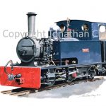 345 Welsh Highland Heritage Railway Bagnall 0-4-2T 'Gelert'