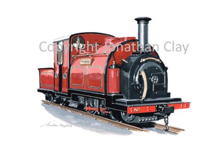 366 George England 0-4-0ST+T No.1 Princess