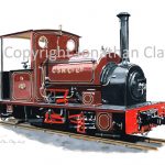 378 Statfold Barn Railway Hudswell Clarke 0-4-0ST CSR No.19