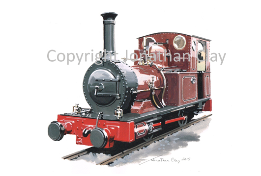 jonathan-clay-transport-art-fletcher-jennings-0-4-0t-no-2-dolgoch-2015