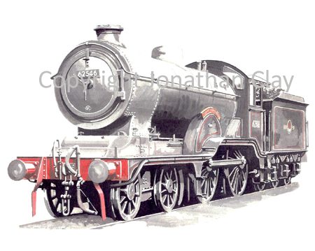 516 LNER Claud Hamilton 4-4-0 No.62546