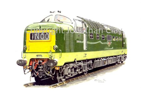 531 Class 55  Diesel Deltic No. D9019