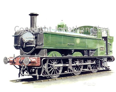 538 GWR Pannier no.6412