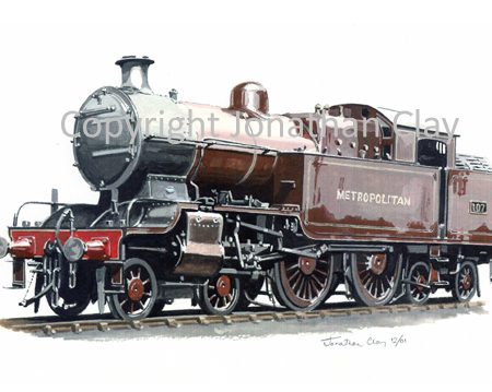 539 Metropolitan Railway H Class 4-4-4T No.107