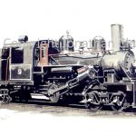 561 Climax Logging Locomotive No.9
