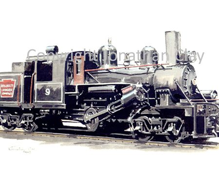 561 Climax Logging Locomotive No.9