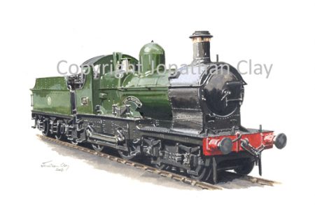 568 GWR Dukedog 4-4-0 No. 3217 (GWR livery)