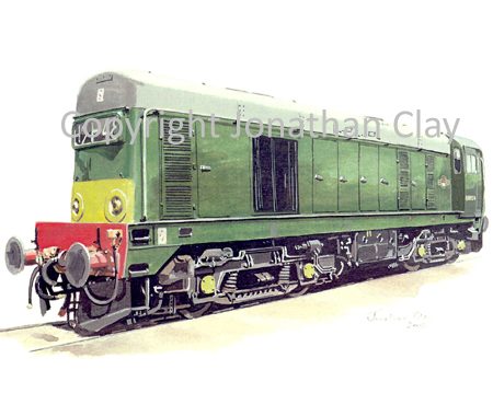 576 Class 20 Diesel No. D8054