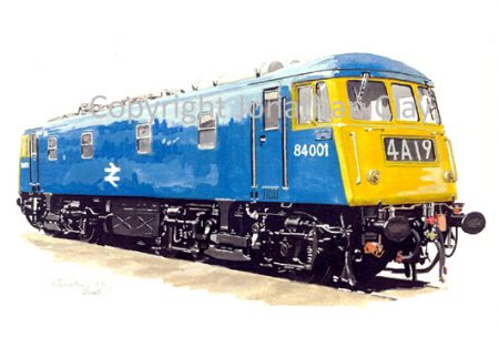 583 Class 84  Electric No. 84001