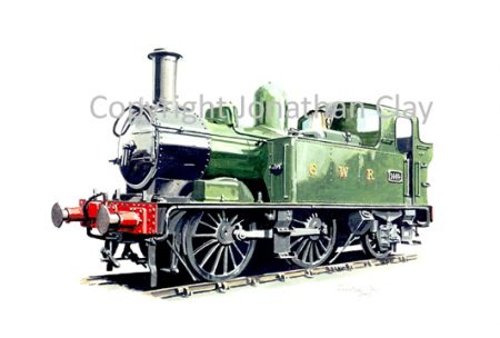 588 GWR 14XX  Auto-tank No.1444 (GWR Green)