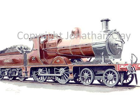 589 MSWJR 4-4-0 No.6