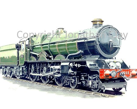590 GWR King 4-6-0 No.6011 King James 1 (GWR livery)