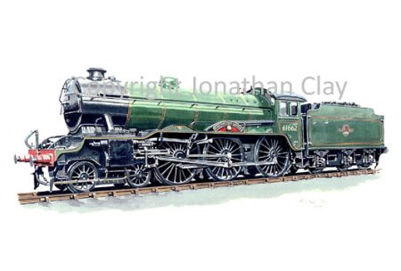 595 LNER B17 4-6-0 No.61662 Manchester United