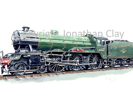 595 LNER B17 4-6-0 No.61662 Manchester United