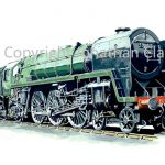 605 BR Standard 4-6-2 No.70013 Oliver Cromwell