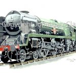 627 SR Bulleid Merchant Navy Class 4-6-2 No.35010 Blue Star