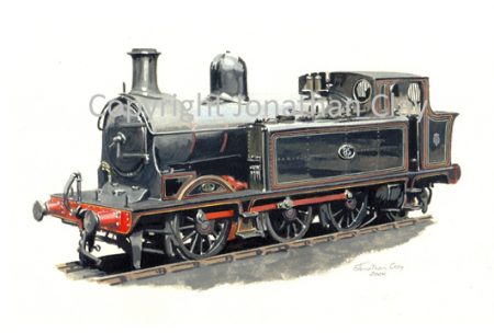 633 Taff Vale Railway 0-6-2T No.85