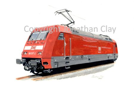 638 DB Class 101 Electric Locomotive No.101 017-2