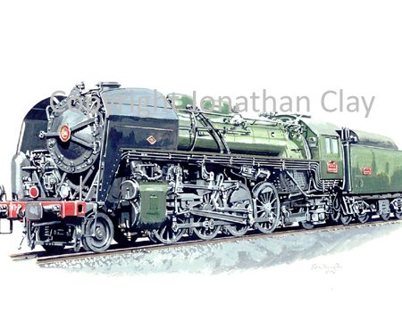 639 SNCF Class 141R 2-8-2 No.141R1045