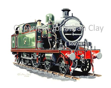 662 LTSR Class 79  4-4-2T No.80 Thundersley