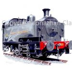 663 GWR Avonside 1100 Class Dock Shunter No. 1100 (GWR Black)