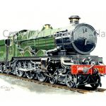 689 GWR Castle 4-6-0 No.5042  Winchester Castle (GWR livery)