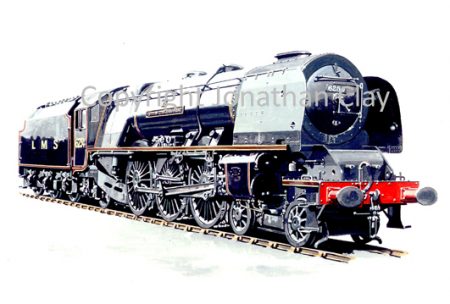 714 LMS 8P 4-6-2 No.6254 City of Stoke on Trent