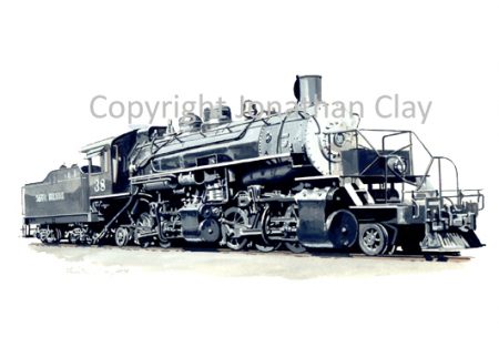 736 Sierra Railroad Mallet 2-6-6-2 No.38