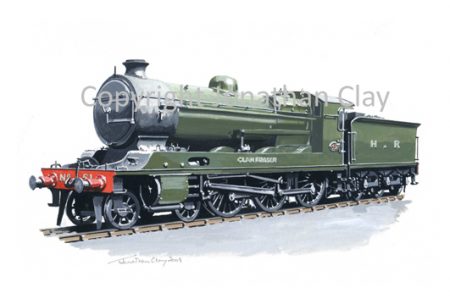 759 HR Clan 4-6-0 No.51 Clan Fraser